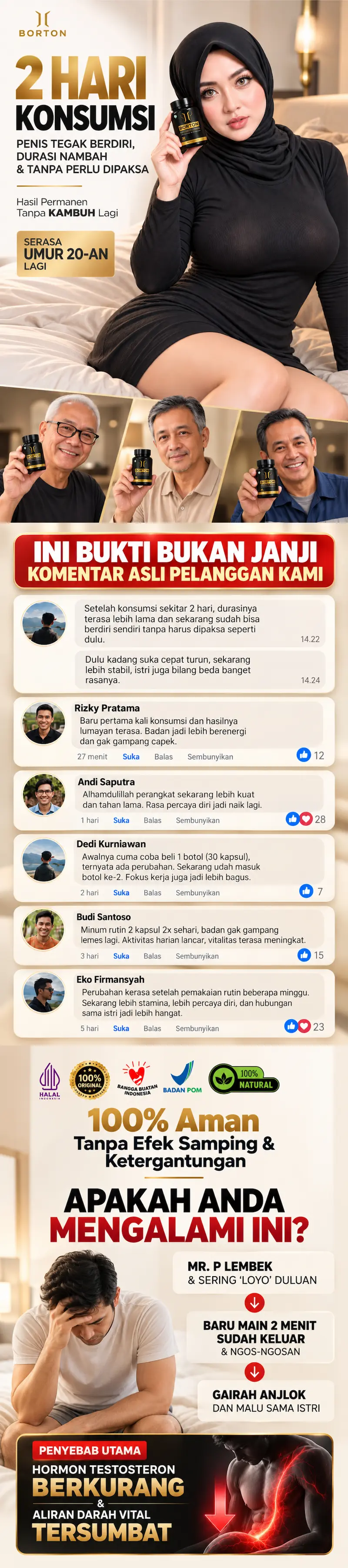 Gampang Lemas? Bantu Jaga Stamina Harian Anda dengan Borton
