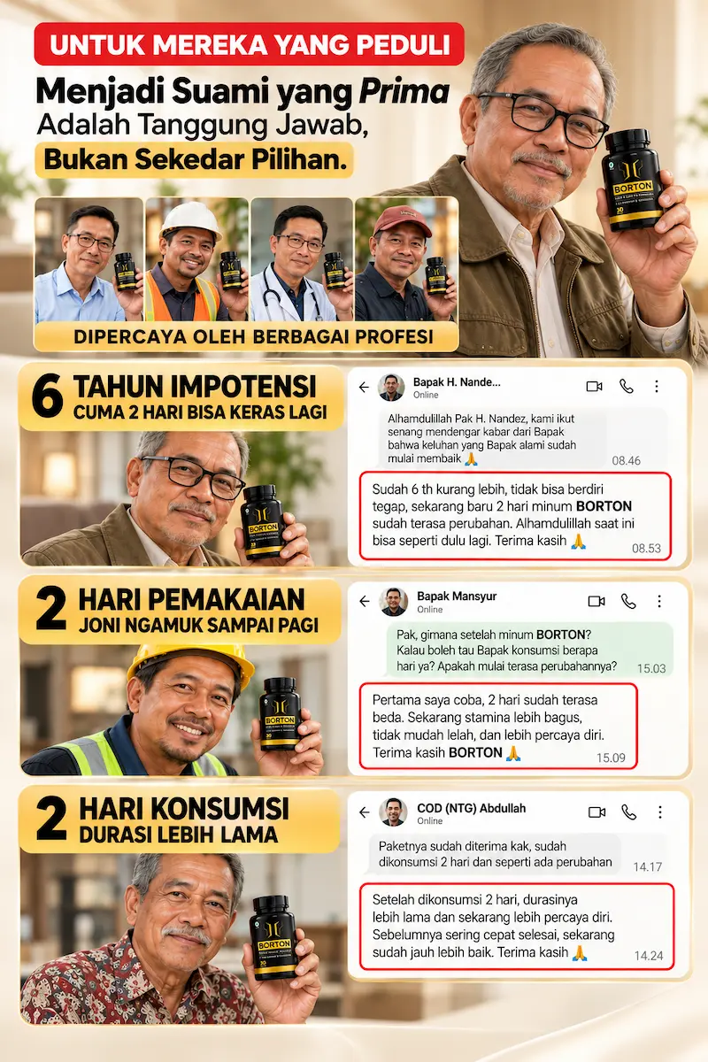 Gampang Lemas? Bantu Jaga Stamina Harian Anda dengan Borton